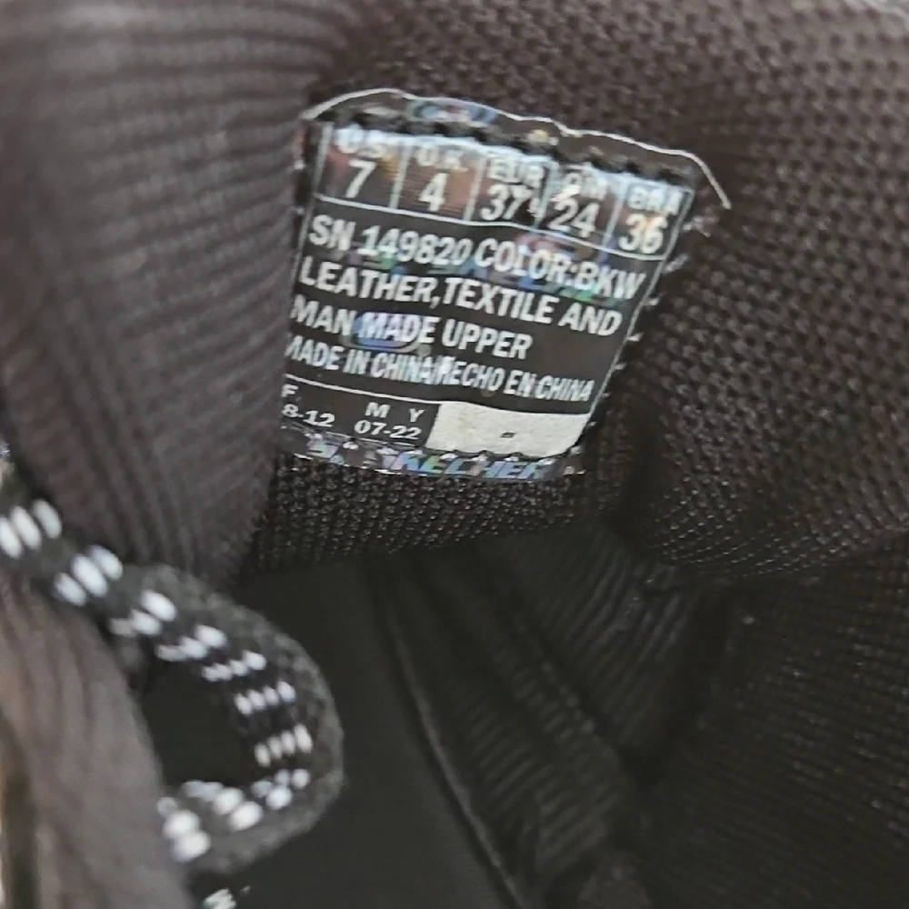 Skechers Womens Black Trail Shoes - Picture 6 of 6